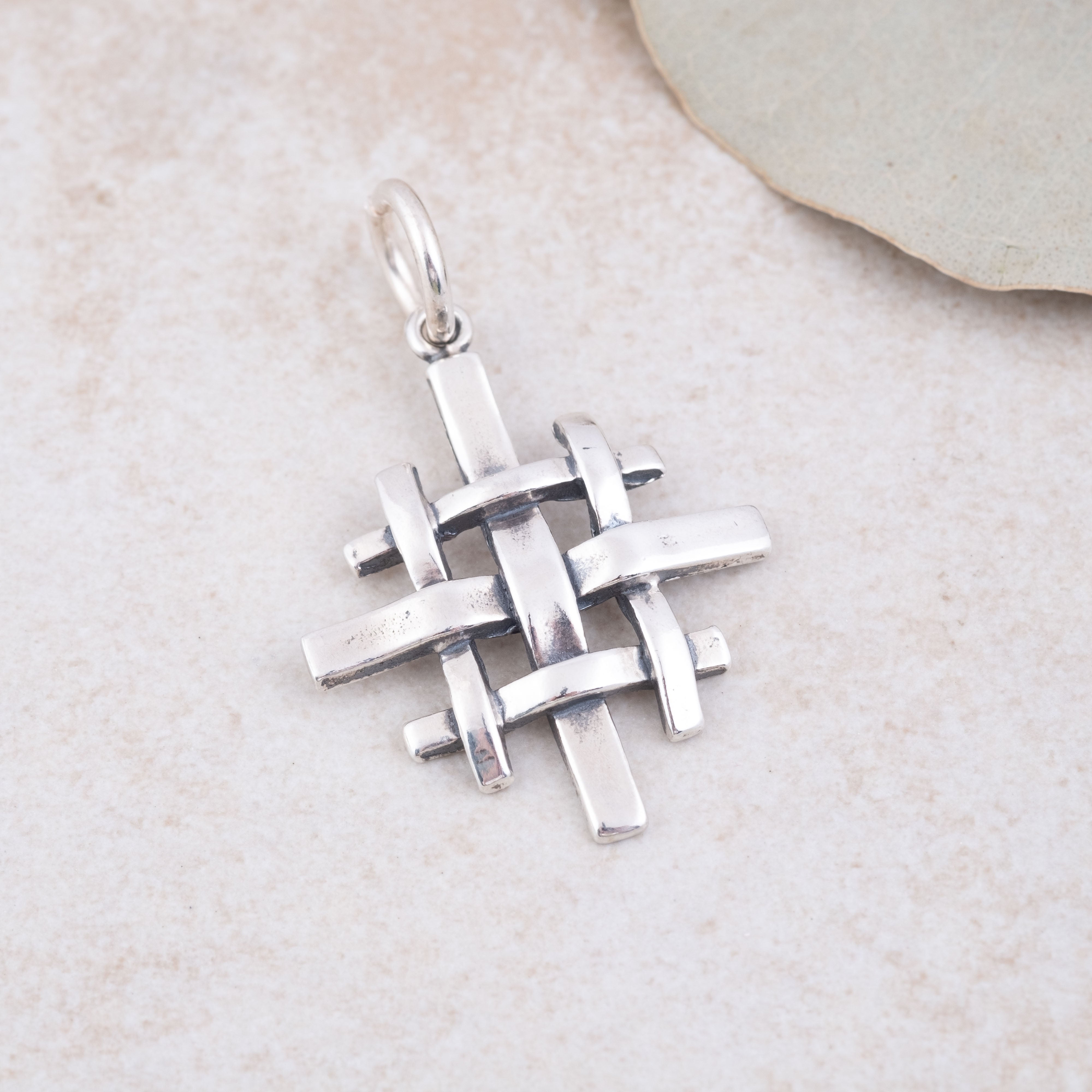 Jerusalem Cross Pendant D.Opal Silver 925 Magnet Opens OSSJCOO1 - Holy Land  Shopping
